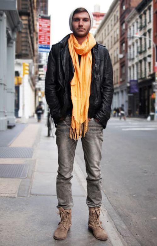 How To Wear a Biker Jacket With Dark Brown Boots | Men&39s Fashion