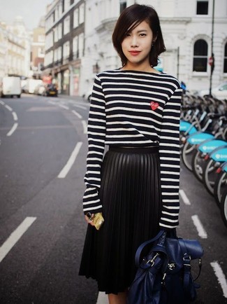 T By Striped T Shirt