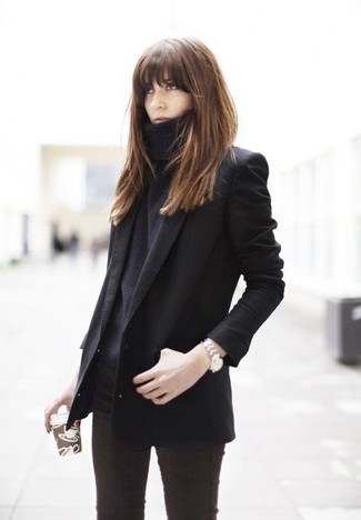 Tailored Blazer In Black