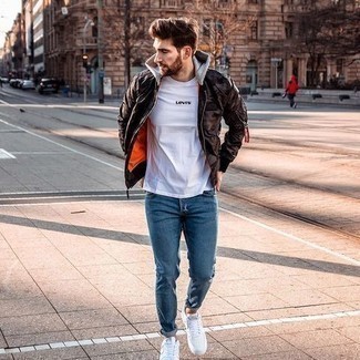 Black Jacket with T-shirt Outfits For Men (500+ ideas & outfits ...