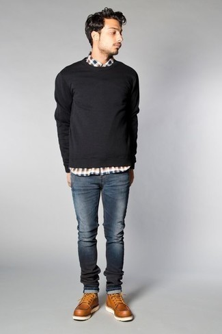 Black Patch Sweater