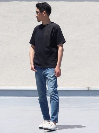 Tall Crew Neck T Shirt With Cap Sleeve