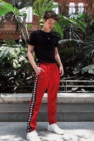 Red Piping Lounge Pants