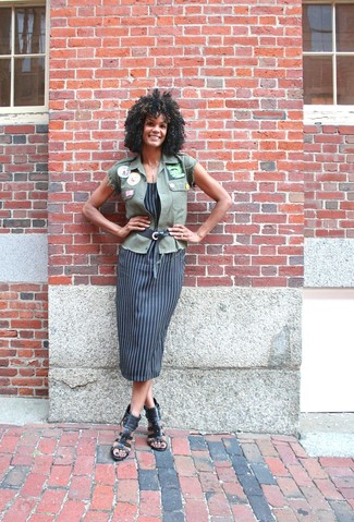 Olive Vest Outfits For Women: 