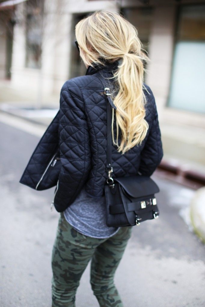 burberry quilted jacket outfit