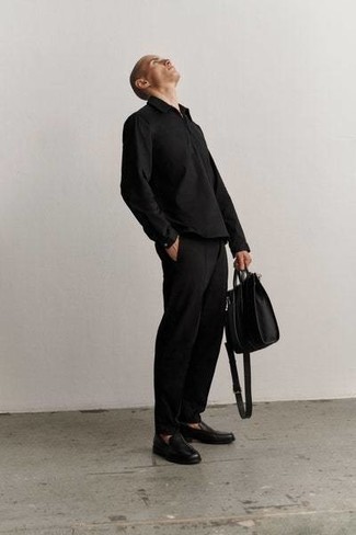 Black Futura Luxe Sportswear Tote
