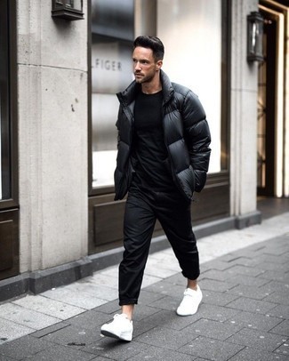 Dockers Quilted Puffer Jacket With Packable Neck Pillow, $180