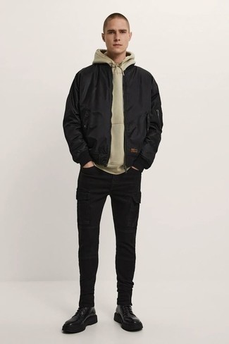 Bomber Jacket Outfits For Men: 