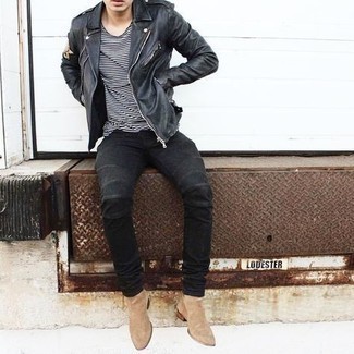 Skinny Jeans Outfits For Men: 