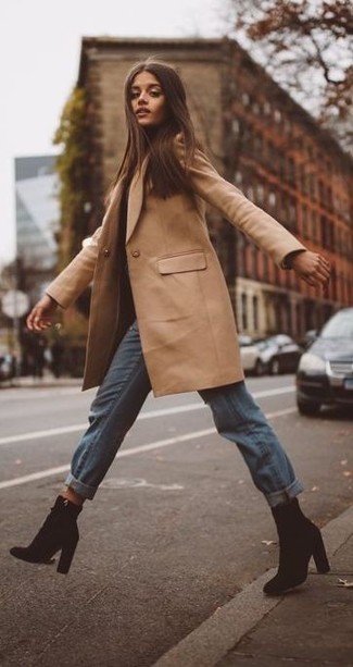 Camel Coat Smart Casual Outfits For Women: 