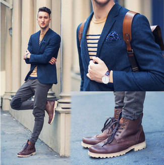 How to Wear Brogue Boots (70 looks) | Men's Fashion