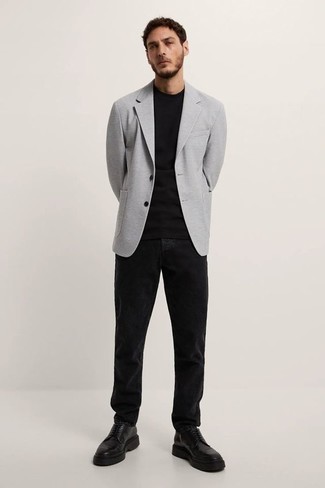Update more than 165 black blazer with trousers latest