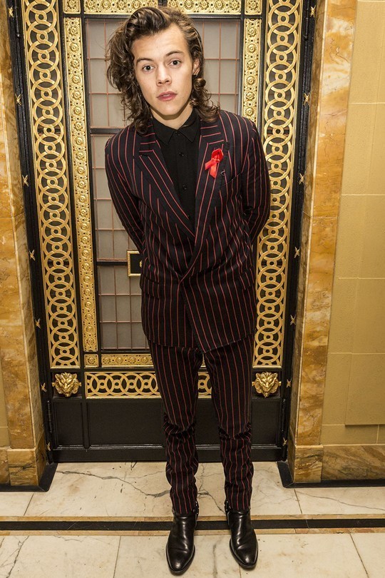 Harry Styles Suits Photos - Harry Styles Tour Outfits