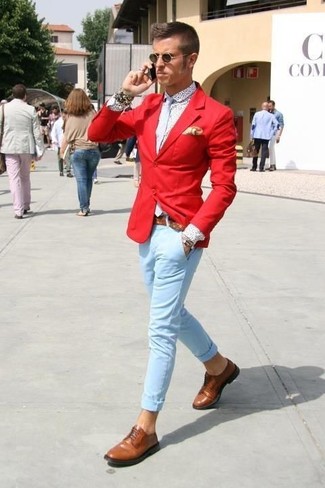 How to Wear a Red Blazer (65 looks) | Men's Fashion