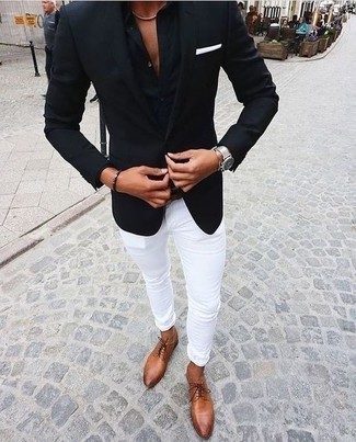 And blazer pants white When To