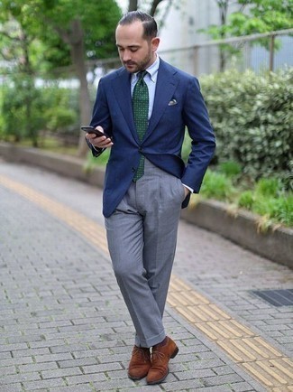 Skinny Fit Suit Trousers In Grey