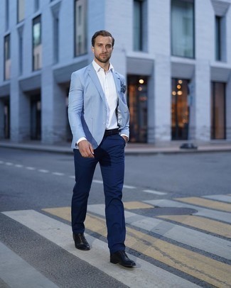 run out Monet Day Light Blue Blazer Mens Style Online Sale, UP TO 69% OFF