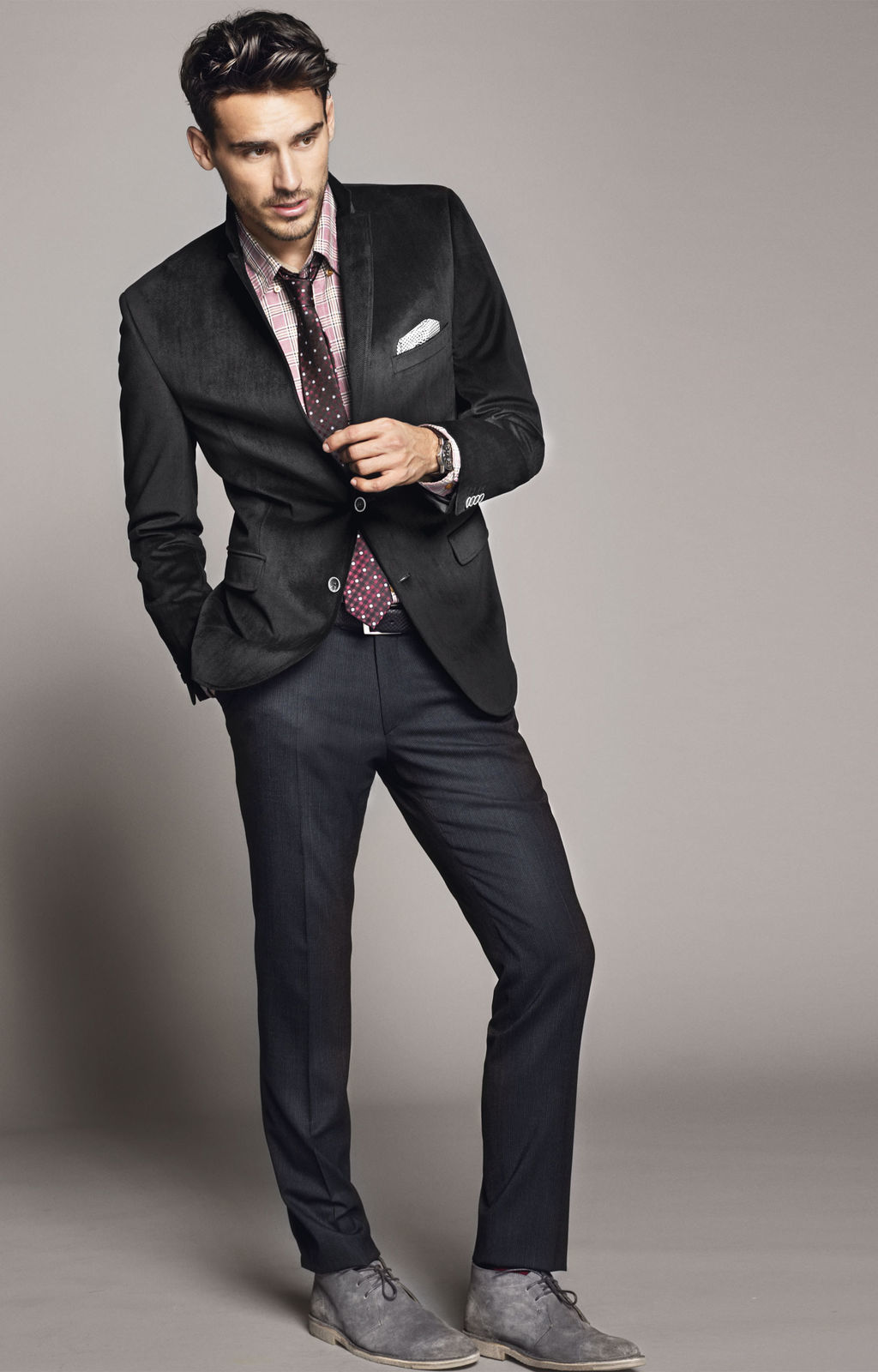Boys' Black Suit - Classic Slim Fit for Formal Occasions | Malcolm Royce