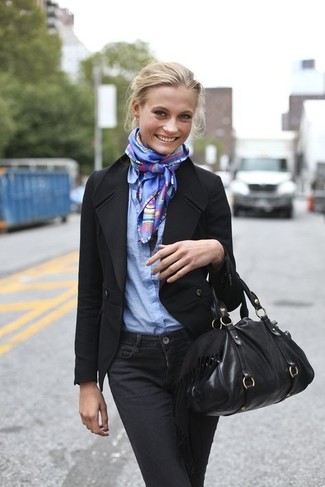 silk scarf outfit