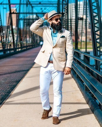 How to wear a cream or beige suit this summer – Oliver Spencer