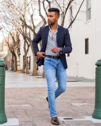 Blazer Skinny Outfits For Men (364 & outfits) | Lookastic