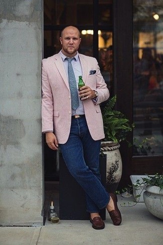Pink Flannel Sport Coat