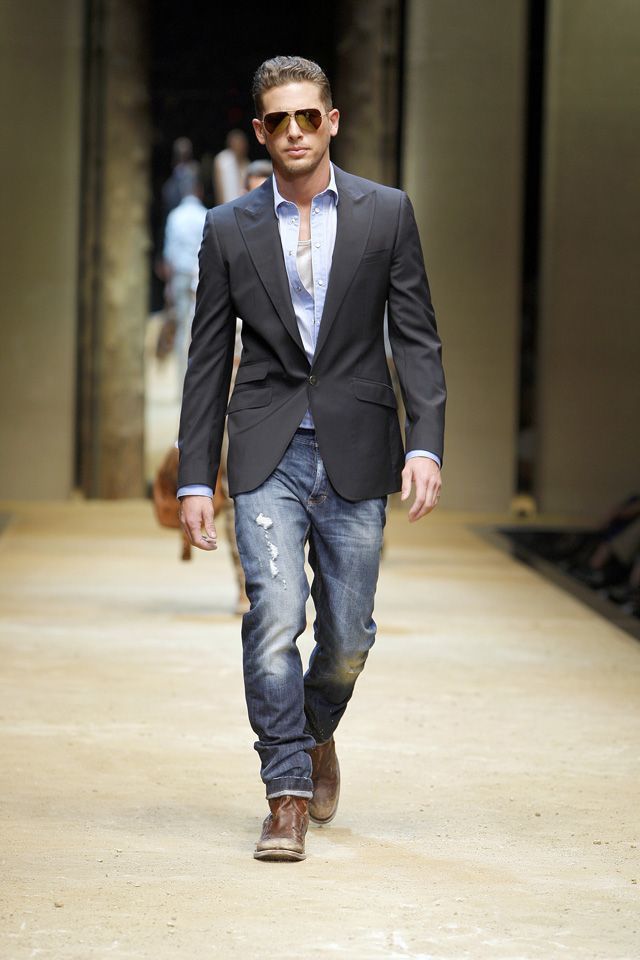 How to Wear a Charcoal Blazer (643 looks) | Men's Fashion
