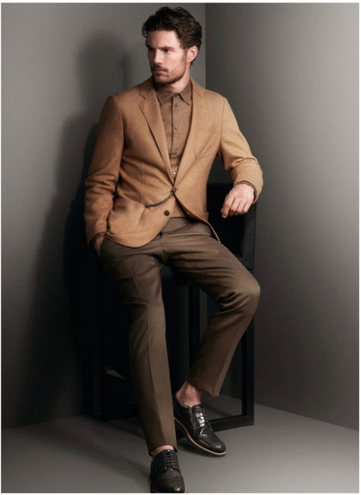 New Look relaxed suit pants in brown | ASOS