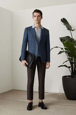 Slim Fit Suit Jacket In Royal Blue