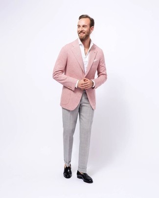 Pink Flannel Sport Coat