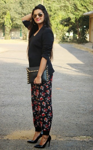 Slim Embroidered Trousers