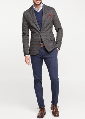 Classic Fit Panelled Tailored Jacket