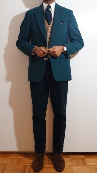 Khaki Cotton Sateen Suit Vest Neutral X Small