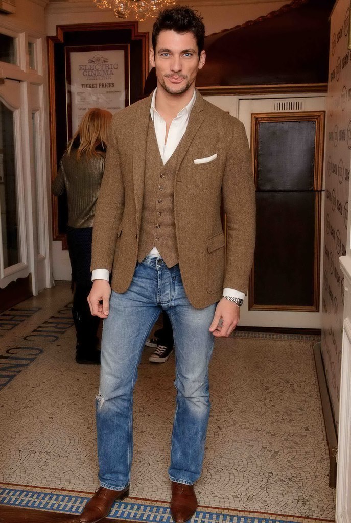 How to Wear a Brown Wool Blazer (131 looks) | Men's Fashion