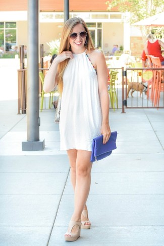 White Swing Dress Outfits: 