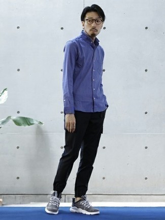 Black pant trouser and a sky blue shirt | Blue shirt, Black pants, Men  casual-hkpdtq2012.edu.vn