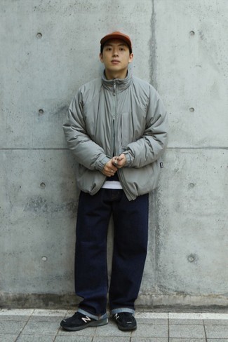 Gray Leno Stripe Jacket