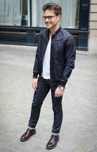 Ps Two Tone Bomber Jacket
