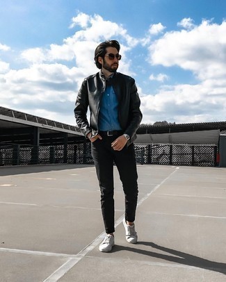 får Velkendt Påstand Black Jeans with Blue Shirt Outfits For Men (257 ideas & outfits) |  Lookastic