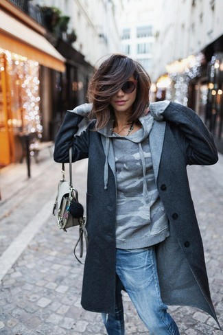 Grey Hoodie Outfits For Women: 