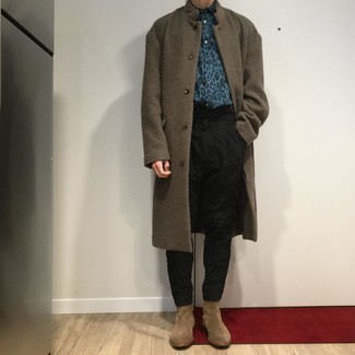Vintage Tweed Overcoat