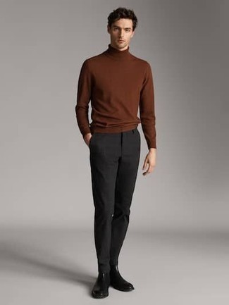 Roll Neck Fitted Sweater