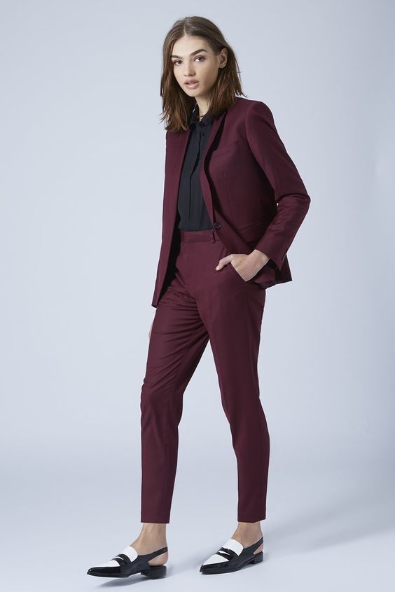 Lenotre Suits & Boutique NewCollection #bordeaux #blazer #black #pants  #suits #lenotre | Instagram