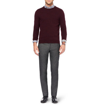 Burgundy Centoventimila Wool Sweater