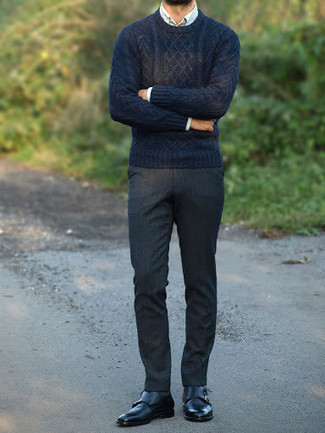 Heritage Regular Fit Cable Knit Sweater
