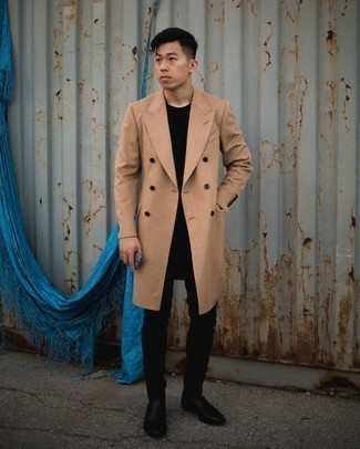 Hevo Buttoned Single Breasted Coat
