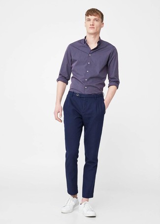 camisa para pantalon azul