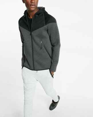 Casual Zipped Hooded Jacket