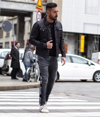 Black Shirt Jacket Outfits For Men: 