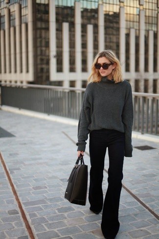 Roll Neck Oversized Sweater